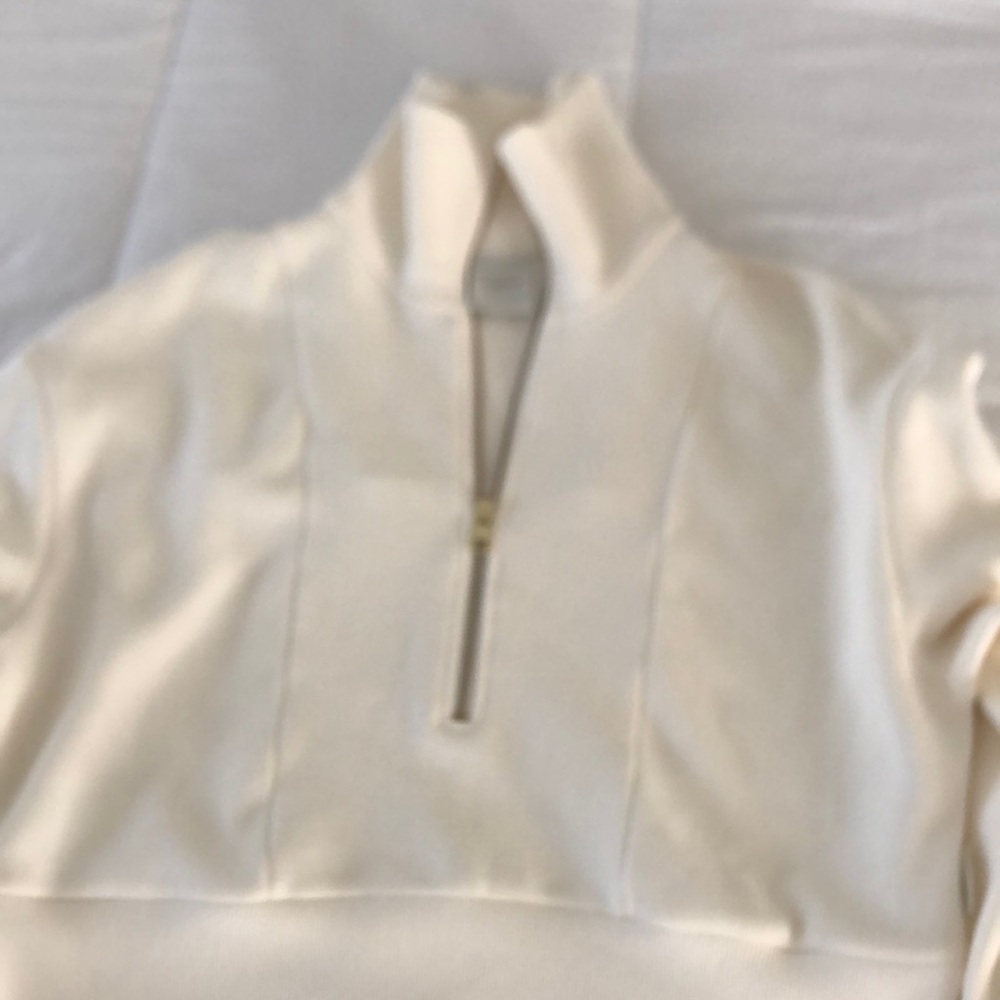 Varley Cropped quarter zip